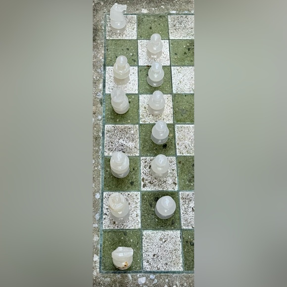 Handcrafted Stone Chess Set - Only Pieces Shown - Picture 7 of 7